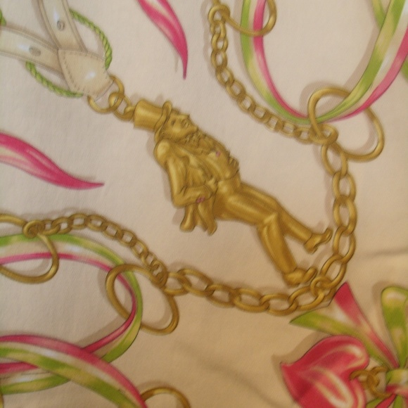 Moschino Chain/Heart Print Maxi Skirt - Picture 5 of 8